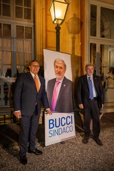 Genova, villa allo Zerbino - cena elettorale per Marco Bucci sin