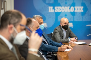 Genova, redazione Secolo XIX - forum con candidato Ariel Dello S