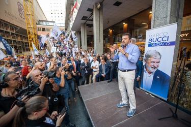 Genova, largo XII Ottobre - chiusura campagna elettorale di Marc