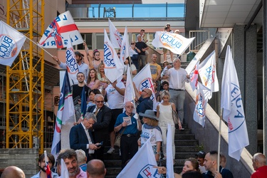 Genova, largo XII Ottobre - chiusura campagna elettorale di Marc