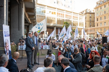 Genova, largo XII Ottobre - chiusura campagna elettorale di Marc