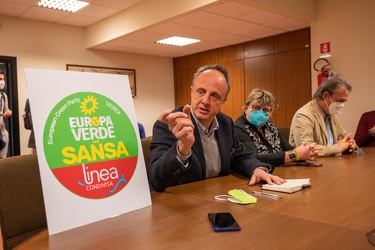 Genova, regione - presentazione lista sansa green per elezioni a