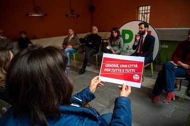 Genova, palazzo rosso - presentazione logo partito democratico p