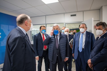 Genova, Antonio Tajani intervistato nella redazione del secolo x