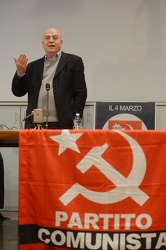 Genova, sala CAP via Albertazzi - Marco Rizzo partito comunista 