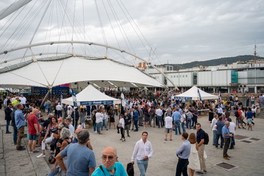 Genova, comizio Giorgia Meloni elezioni politiche