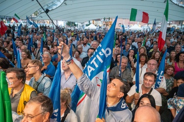 Genova, comizio Giorgia Meloni elezioni politiche