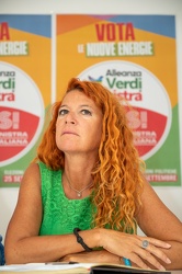 Genova, palazzo ducale - presentazione candidati alleanza verdi 