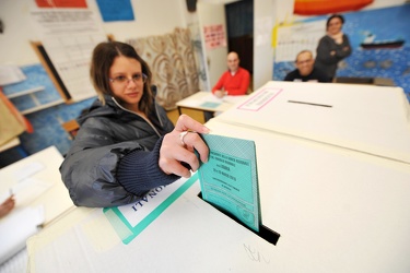 Genova - elezioni regionali Marzo 2010 - genovesi al voto
