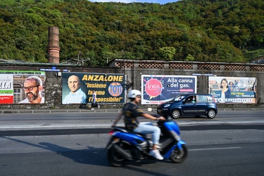 Genova campagna elettorale regionali 2020 - affissioni