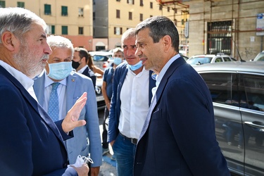 Genova, via Savona - presentazione candidati Forza Italia alle e