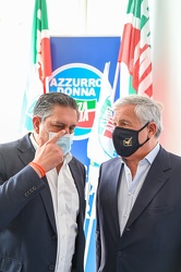 Genova, via Savona - presentazione candidati Forza Italia alle e