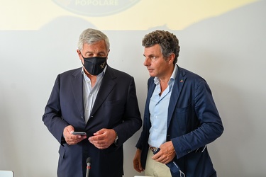 Genova, via Savona - presentazione candidati Forza Italia alle e