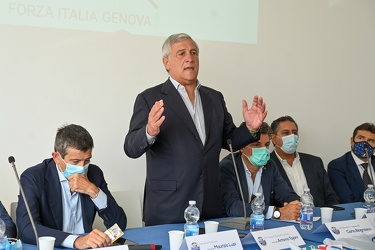 Genova, via Savona - presentazione candidati Forza Italia alle e