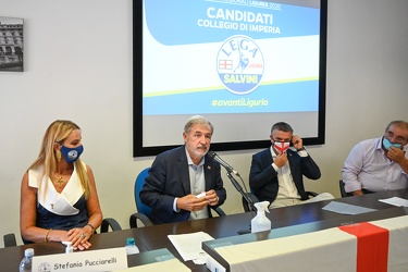 Genova, campagna elettorale elezioni regionali 2020 - presentazi