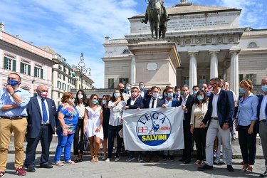 Genova, campagna elettorale elezioni regionali 2020 - presentazi