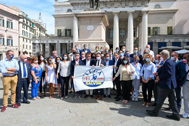 Genova, campagna elettorale elezioni regionali 2020 - presentazi