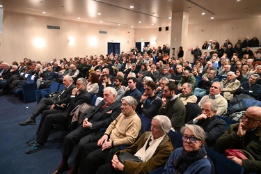 Genova, auditorium vico Boccanegra - candidatura Aristide Massar