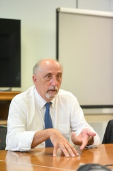 Genova, redazione Secolo XIX - intervista a candidato Aristide M