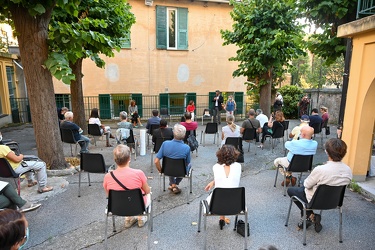 Genova, Pegli - cooperativa Ominibus - visita ministra Elena Bon