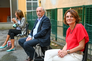 Genova, Pegli - cooperativa Ominibus - visita ministra Elena Bon