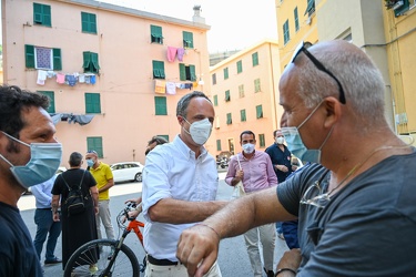 Genova campagna elettorale regionali 2020 - piazza adriatico - F