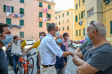 Genova campagna elettorale regionali 2020 - piazza adriatico - F