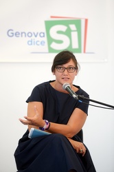 Genova - dibattito su tema cultura presso festa Unit√†