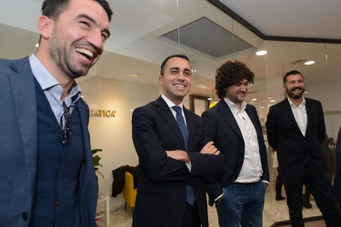 Genova - candidato Premier movimento 5 stelle Luigi Di Maio in v