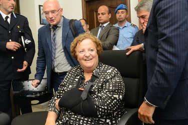 Genova - carcere Marassi - visita minisro Anna Maria Cancellieri