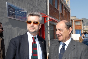 Ministro Damiano inaugura scuola siderurgia