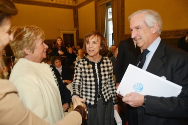 Genova - ministro sviluppo economico Elsa Fornero in visita a Ge