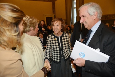 Genova - ministro sviluppo economico Elsa Fornero in visita a Ge