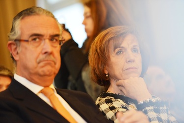 Genova - ministro sviluppo economico Elsa Fornero in visita a Ge