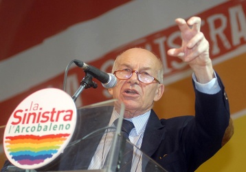 Bertinotti chiude campagna elettorale a Genova