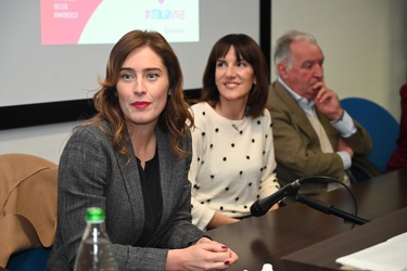 Genova - incontro Italia Viva con Maria Elena Boschi