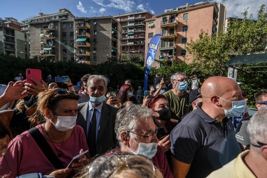 Salvini contestazione via Napoli 01092020-4713
