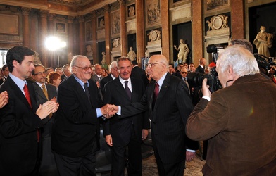 presidente della repubblica Giorgio Napolitano