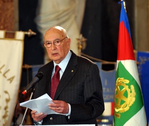 presidente della repubblica Giorgio Napolitano