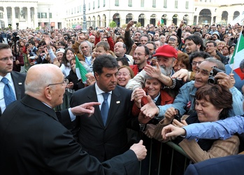 Presidente della Repubblica Giorgio Napolitano