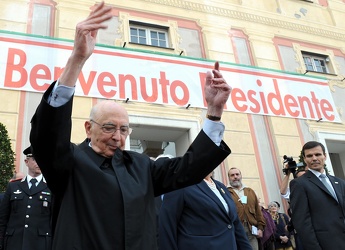 Presidente della Repubblica Giorgio Napolitano