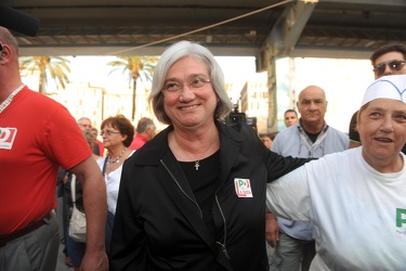 Rosy Bindi festa democratica