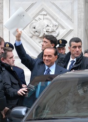 Silvio Berlusconi a Genova