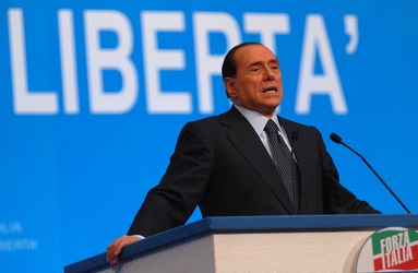 Silvio Berlusconi a Genova