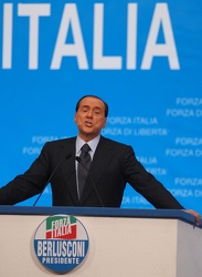 Silvio Berlusconi a Genova