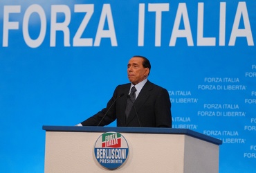 Silvio Berlusconi a Genova