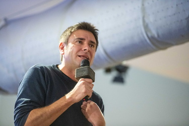 Genova, sala CAP - Alessandro di Battista presenta associazione 