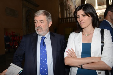 Genova - sindaco genova Marco Bucci incontra Chiara Appendin
