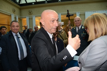 Genova - ministro dell‚ÄôInterno, Marco Minniti, ospite a conveg