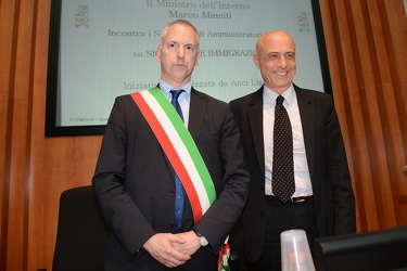 Genova - ministro dell‚ÄôInterno, Marco Minniti, ospite a conveg